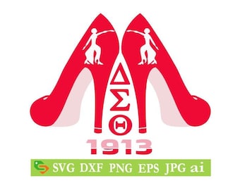 Delta Sigma Theta AEO cut File, Silhouette,Cricut, Jpeg, svg,dfx, eps, png, clip art