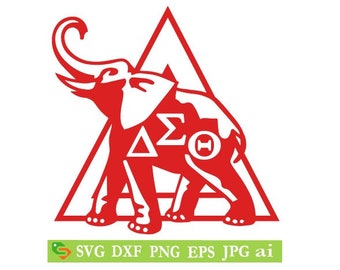 Free Free 188 Elephant Svg Delta Sigma Theta SVG PNG EPS DXF File