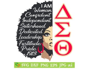 Download Delta Sigma Theta Svg Etsy