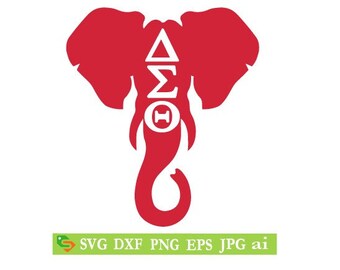 Free Free 67 Elephant Svg Delta Sigma Theta SVG PNG EPS DXF File