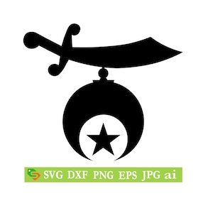 Shriner Silhouette Cut File, Silhouette Cricut, Jpeg,dfx,svg, eps, png, clip art