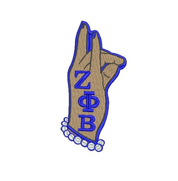 Zeta Phi Beta Hand Sign