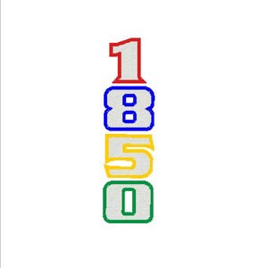 OES Order of the Eastern Star 1850 applique machine embroidery design files