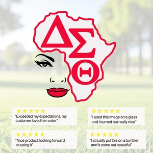 Delta Sigma Theta AEO Africa, cut File, Jpeg, svg,dfx, eps, png, clip art image 2