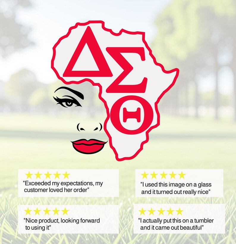 Delta Sigma Theta AEO Africa, cut File, Jpeg, svg,dfx, eps, png, clip art image 2