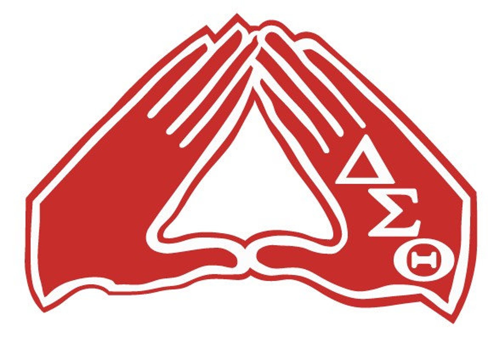 Delta Sigma Theta AEO 1913 Hand Sign Cut File Etsy