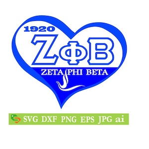 File di taglio Beta di zeta Phi File, Silhouette, Cricut, Jpeg, svg,dfx, eps, png, ClipArt