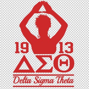 Delta Sigma Theta 1913 hand sign,Jpeg, svg,dfx, eps, png, clip art image 3