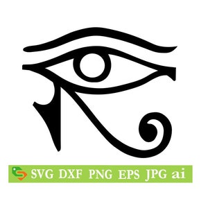 Eye of Horuscut File Silhouettecricut Jpeg Svgdfx Eps - Etsy