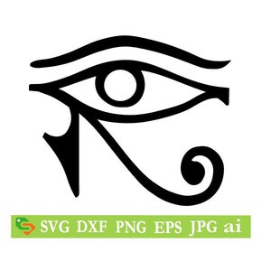 Eye of Horus,cut File, Silhouette,Cricut, Jpeg, svg,dfx, eps, png, clip art