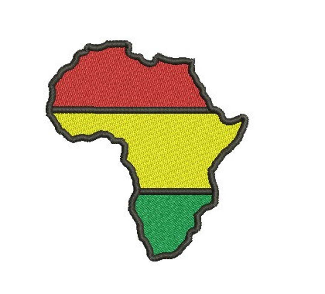 Africa Embroidery Design,embroidery File,embroidery Pattern, Etsy