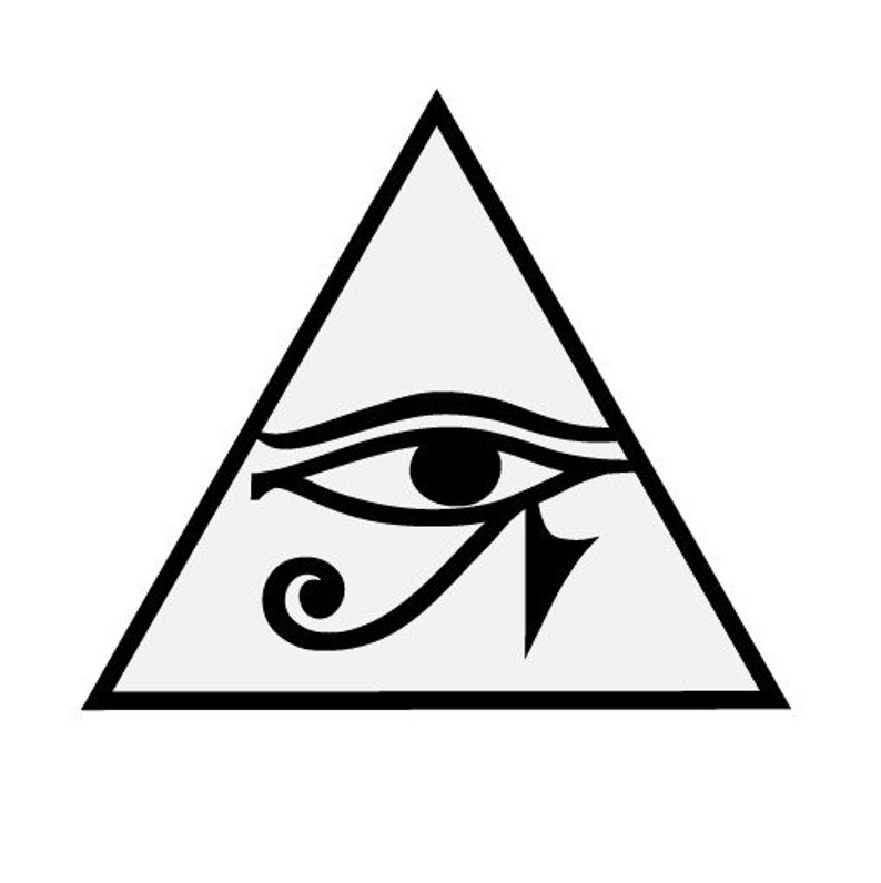 Auge des Horus geschnitten Datei Silhouette Cricut Jpeg Etsy