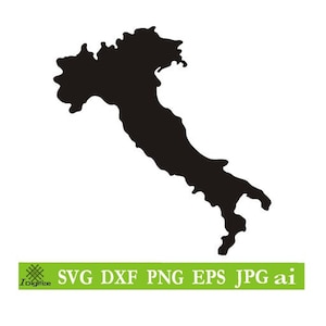 Italy map,Cut File, Silhouette,Cricut, Jpeg,svg, eps, dfx,png, clip art