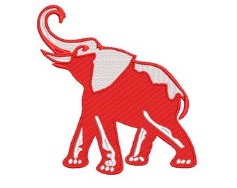 Delta Sigma Theta Soror Elephant machine embroidery design files