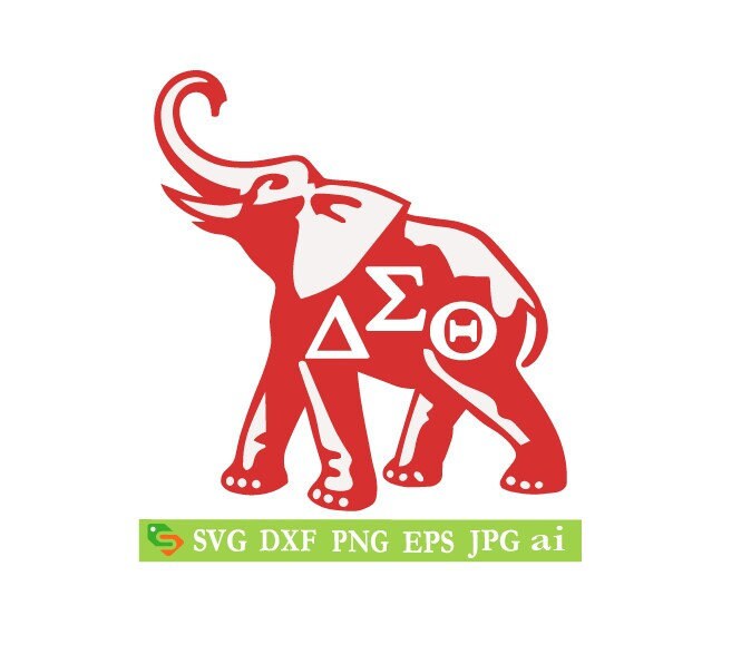 Free Free 308 Elephant Svg Delta Sigma Theta SVG PNG EPS DXF File