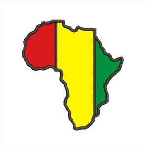 Afrika stoffen borduurontwerp, borduurbestand, borduurpatroon,