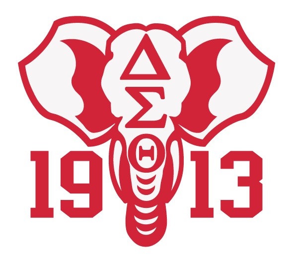 Delta Sigma Theta Elephant Free SVG