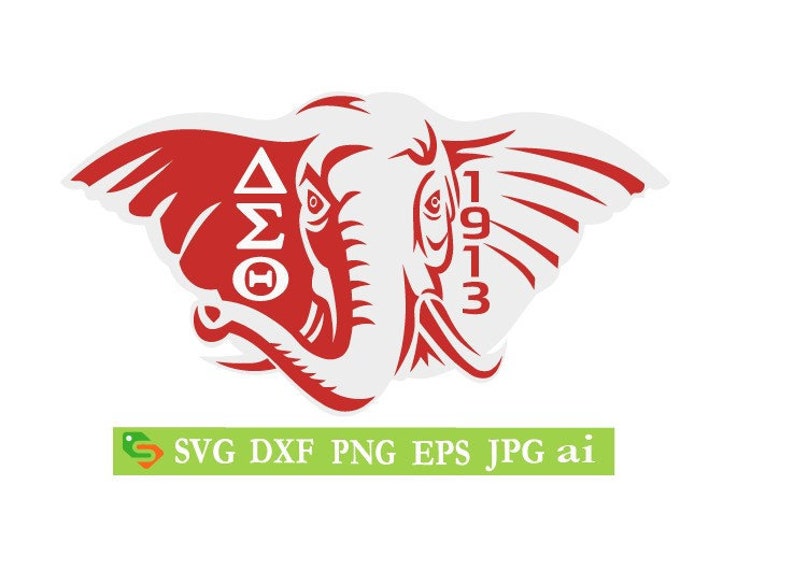 Free Free 90 Elephant Svg Delta Sigma Theta SVG PNG EPS DXF File