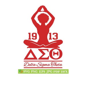 Delta Sigma Theta 1913 hand sign 3 cut File, Silhouette,Cricut, Jpeg, svg,dfx, eps, png, clip art