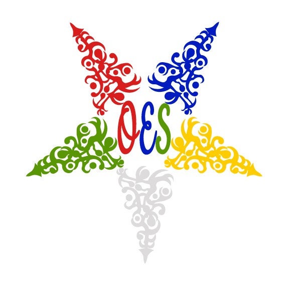 OES Star, Order of the Eastern Star,cut File, Silhouette,cricut, Jpeg ...