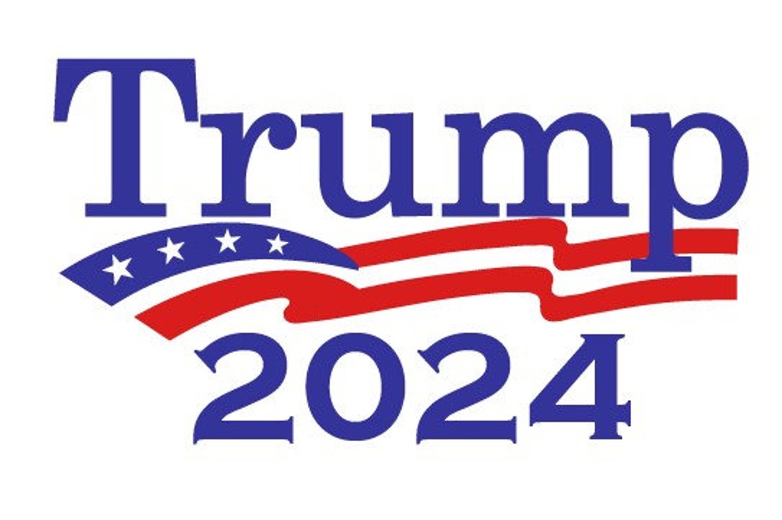 Trump 2024 Cut File Silhouette Cricut Jpegsvg EPS PNG Etsy