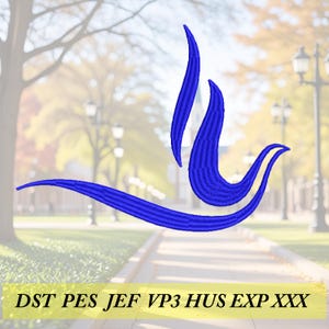 Pliki z projektami do haftu maszynowego Zeta Phi Beta Dove