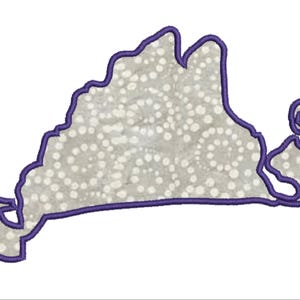 Martha&#39;s Vineyard applique machine embroidery design files