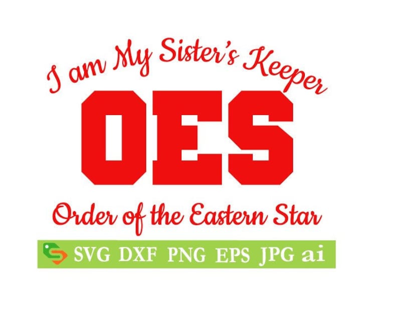 OES I Am My Sisters Keepercut File Silhouette Cricut Jpeg Etsy