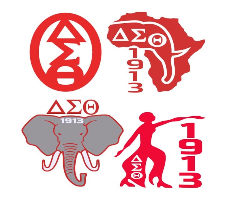 Free Free 160 Elephant Svg Delta Sigma Theta SVG PNG EPS DXF File