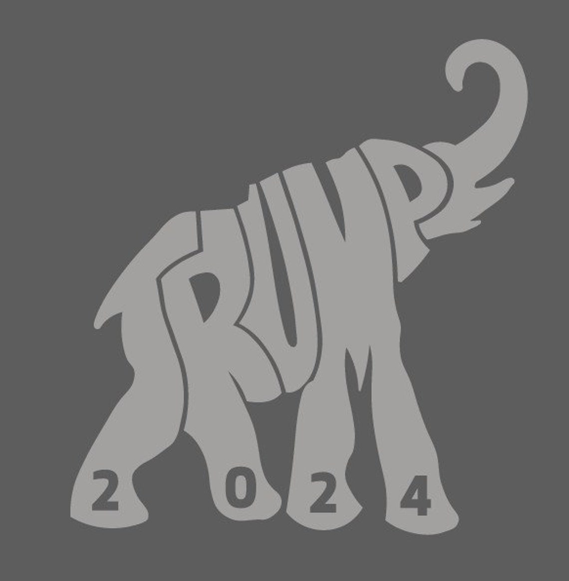 Trump elephant 2024 Cut File SilhouetteCricut Jpegsvg Etsy