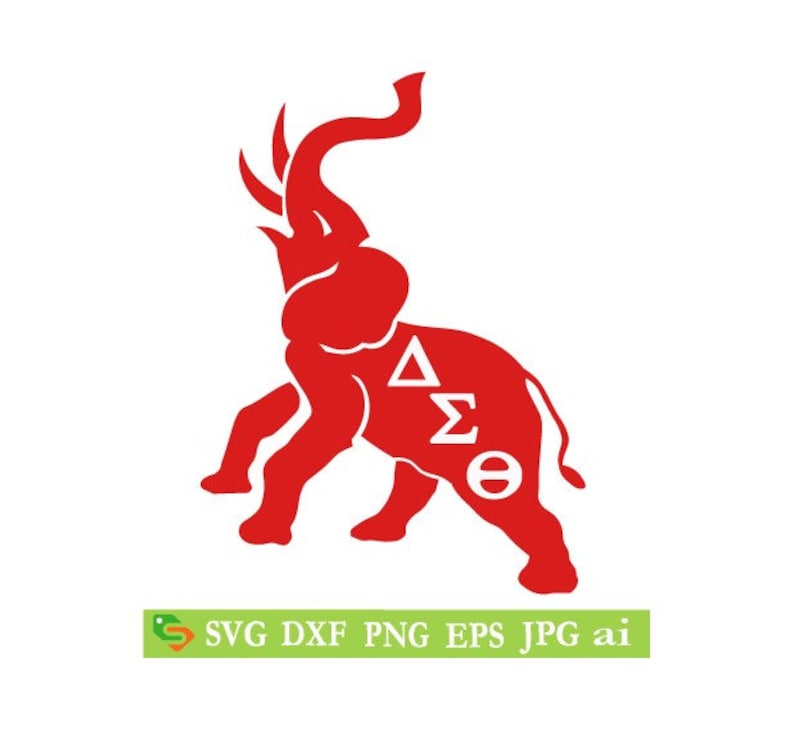 Free Free 90 Elephant Svg Delta Sigma Theta SVG PNG EPS DXF File