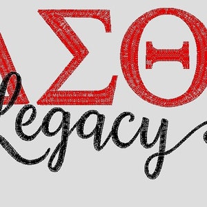 Delta Legacy Delta Sigma Theta Legacy Embroidery Design - Etsy