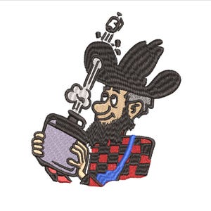 Hillbilly machne machine embroidery design files