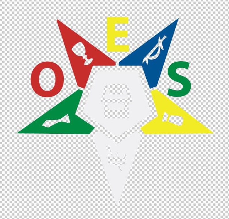 OES, Order of the Eastern Star Cut File, Silhouette Cricut, Jpeg,dfx ...