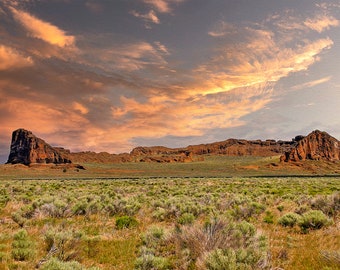 Desert Landscape Print - Etsy