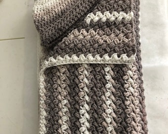 Baby Blanket and Beanie