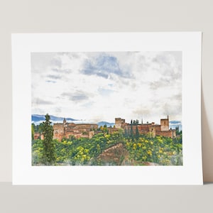 Fine Art Print - Alhambra - Granada, Spain