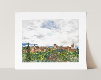 Fine Art Print - Alhambra - Granada, Spain