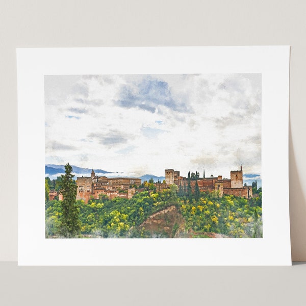 Fine Art Print - Alhambra - Granada, Spain