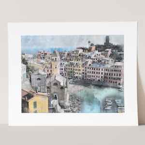 Art Print - Vernazza, Cinque Terre, Italy