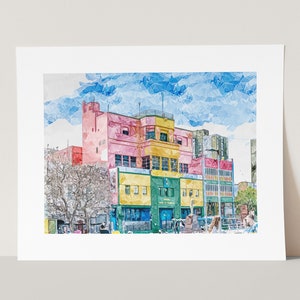 Art Print - La Boca, Buenos Aires, Argentina
