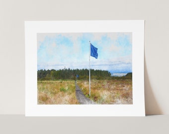 Kunstdruck - Culloden Schlachtfeld - Schottland