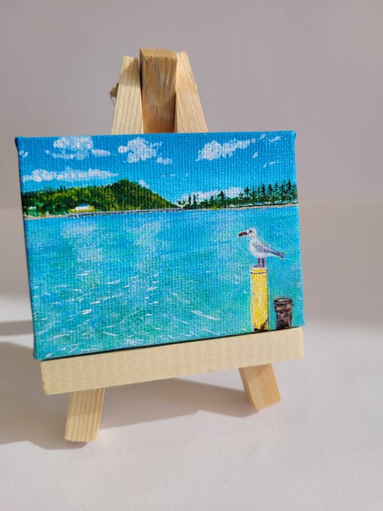 Mini Painting Talle Creek Australia Etsy