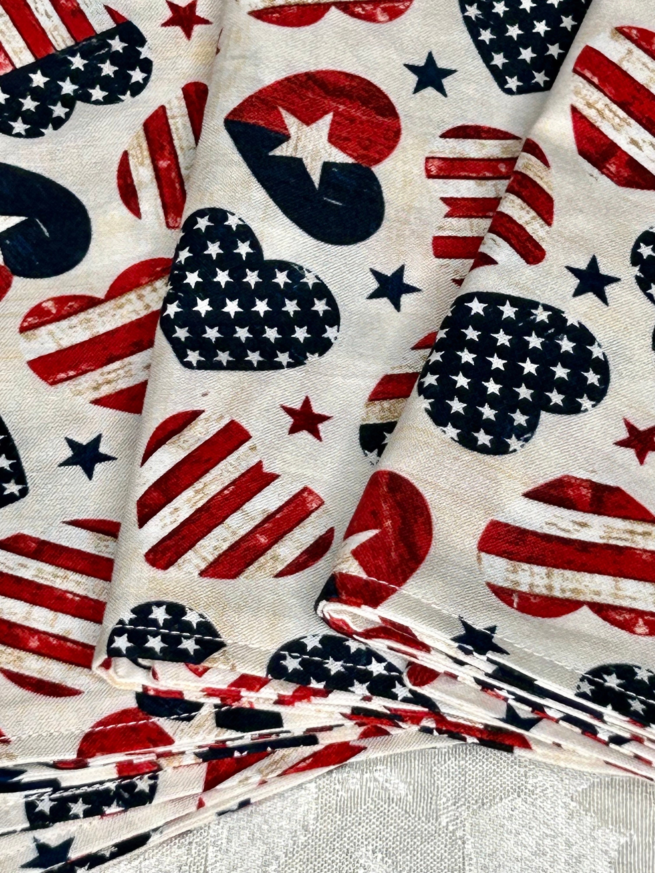 Cloth Napkins 4th of July Cloth Napkins Fourth of July Cloth Napkins July 4th Cloth Napkins July Fourth Cloth Napkins Fireworks Cloth Napkin - Thumbnail 2