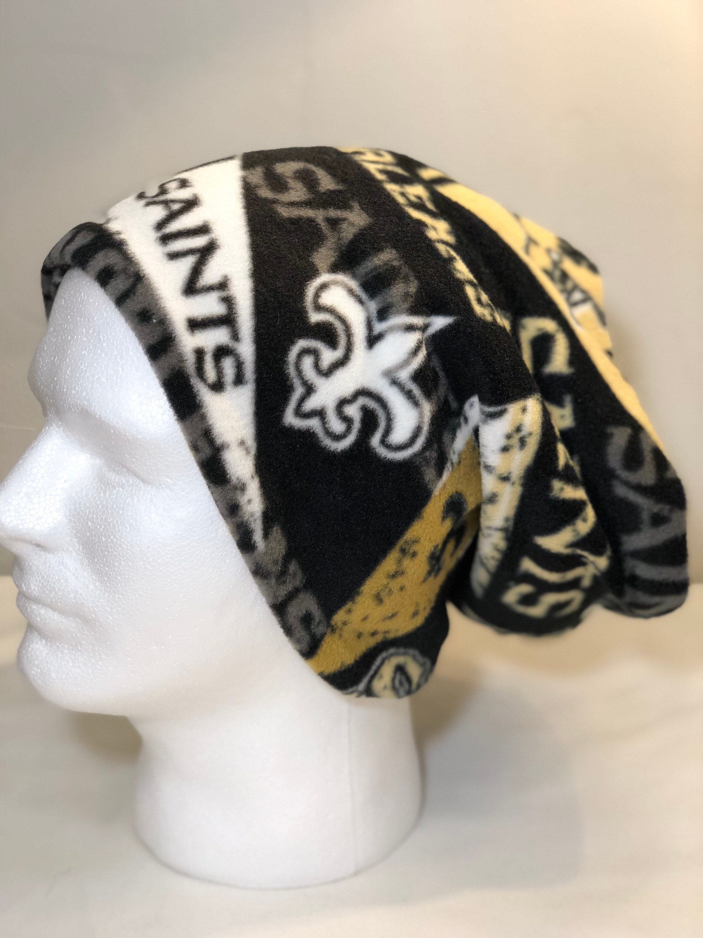 New Orleans Saints Double Layer Fleece Winter Neck Gaiter / Scarf / Ear Warmer with Snaps-Size Children to Adult *FREE Shipping to US* - Thumbnail 5