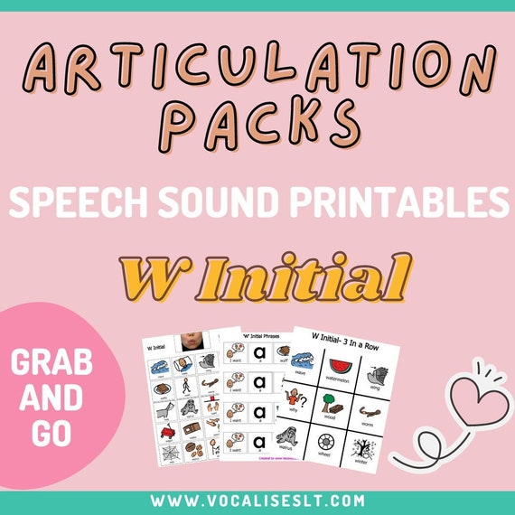 Complete 'W' Sound Articulation Pack