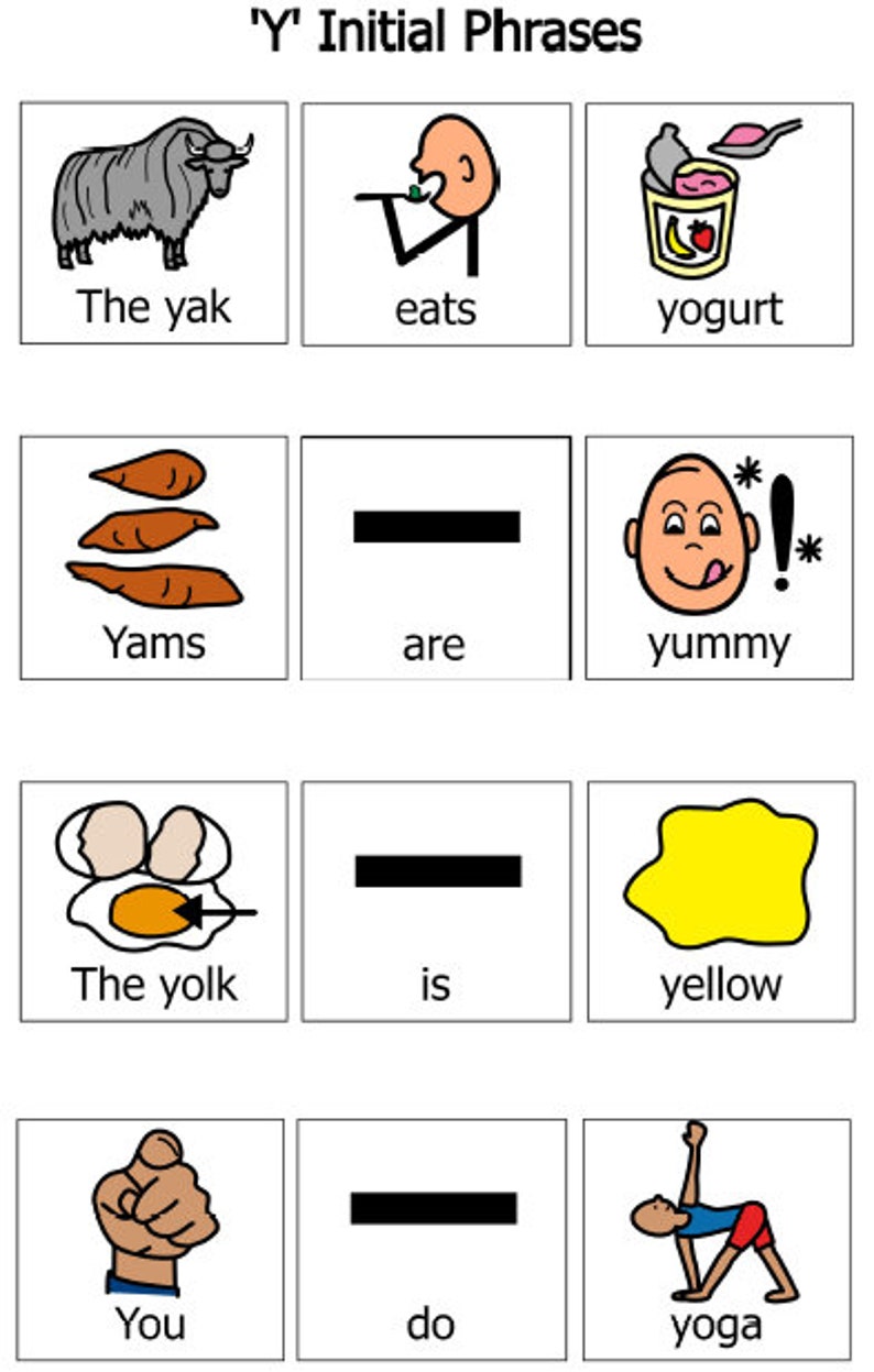 Complete 'Y' Sound Articulation Pack Etsy