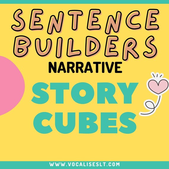 Story Cubes Game: SVO Sentence Builders