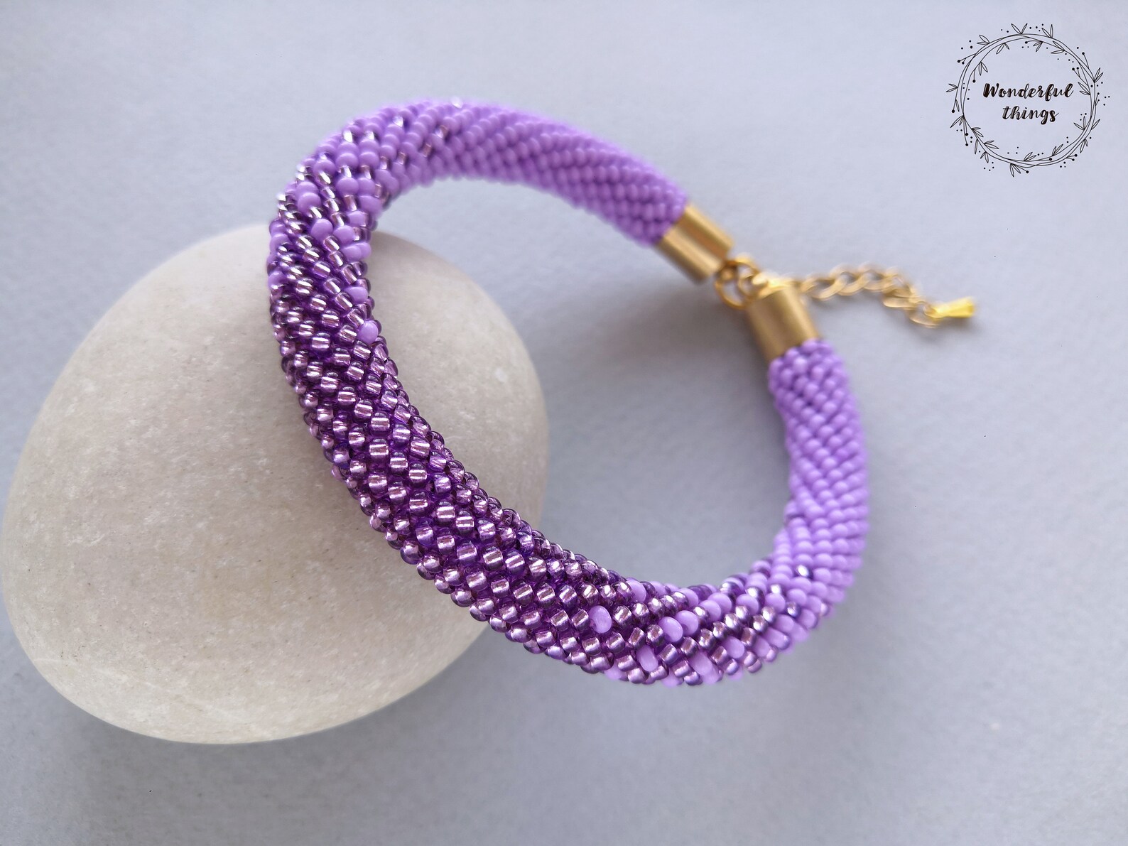 Beaded yellow bracelet adjustable bracelet rope bracelet Etsy