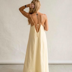 loose fitting backless dress womens lightweight halter neck maxi dress sleeveless loose